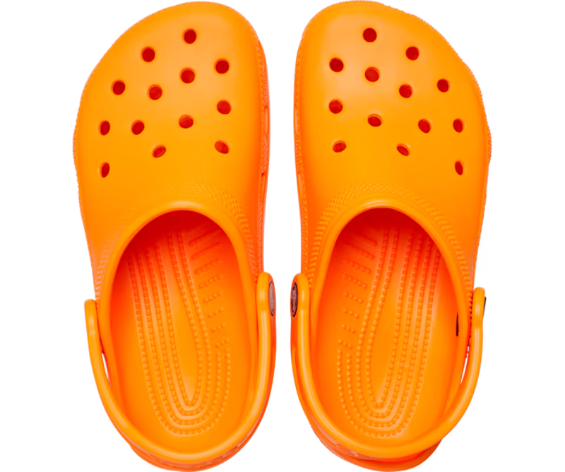 Crocs Classic Clog Kids in Orange Zing-2